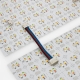 Honeycomb Flexible RGBW LED Backlight Sheet for behind Stone and Glass, 24V RGBW (4000K)